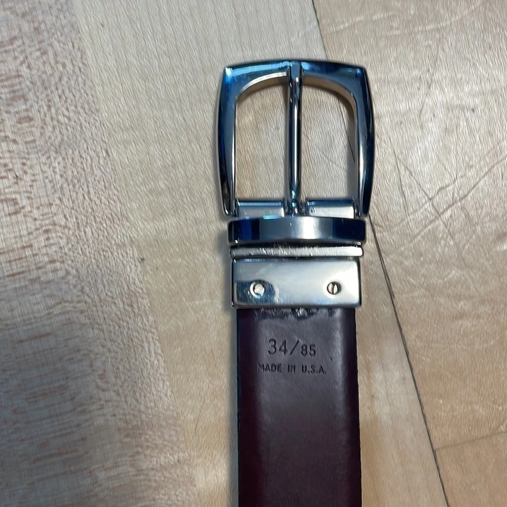 MOD. BREV. Made In Italy Brown Belt Men’s 34